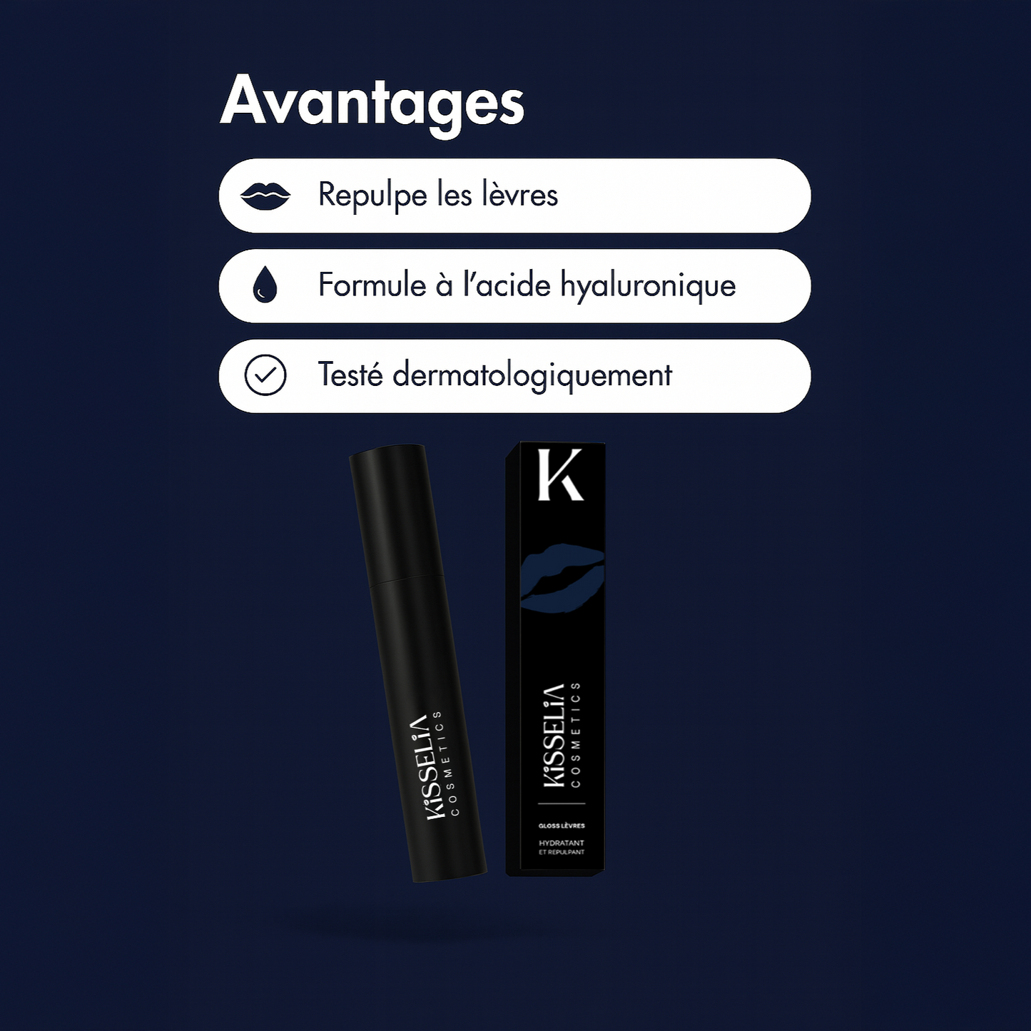 Gloss lèvres - Hydratant et repulpant